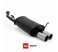 Silenciador deportivo BMW E36 Compact 316i 2x76mm diseño RL