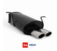 Silenciador deportivo de una sola inundación BMW E46 320i/323i/328i 2x85/58mm...