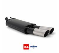Silenciador deportivo Golf 4 Cabriolet 2x76mm diseño MS