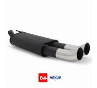 VW Golf 3 / Golf 3 Cabriolet Silenciador Deportivo 2x76mm DTM