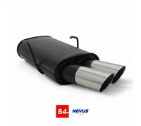 Silenciador Deportivo Peugeot 106 2x76mm MS-DESIGN