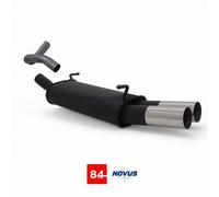 Silenciador deportivo Seat Ibiza (6L) Grupo N 2x76 mm diseño RL