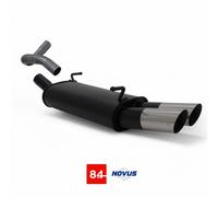 Silenciador deportivo Seat Ibiza (6L) Grupo N 2x76 mm MS-Design