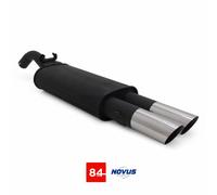 Silenciador deportivo VW Golf 2 2x76mm diseño MS