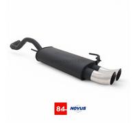 Silenciador deportivo VW Polo 6N / 6N2 2x76mm DTM