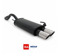 Silenciador deportivo VW Polo 6N / 6N2 2x76mm MS-Design