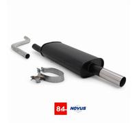 Silenciador deportivo VW Polo 86C / 2F 1x60mm