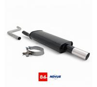 Silenciador deportivo VW Polo 86C / 2F 1x76mm diseño RL
