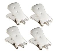 Silenciador Erhu de Acero Galvanizado, 4 Piezas, Pinza Portátil