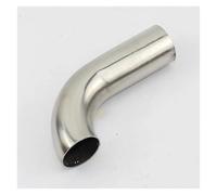 Silenciador Escape 19/25/32/38/51/63 Mm Acero Inoxidable 304 OD Codo Accesorios De Conexión De Tubería De Codo De Soldadura De 90 Grados Tubos extremo coche(32mm (65mm x 120mm))