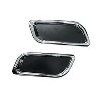 Silenciador Escape Accesorios Decoración Automóviles Pegatinas Cromadas para Garganta De La Cola del Tubo De Escape Escape Sonido Turbo