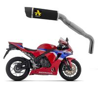 Silenciador Escape Arrow Indy Race Aluminio Dark Honda CBR 600 RR 2024.
