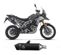 Silenciador Escape Arrow Veloce Aluminio Negro TRIUMPH TIGER 900 GT GT PRO 2024