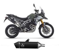 ARROW VELOCE ALUMINIUM DARK SILENCER" TRIUMPH TIGER 900 '24 VELOCE EXHAUST