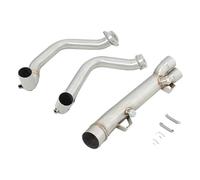 Silenciador Escape Compatible Con F900R Para F900XR 2020-2024 Tubo Enlace Delantero Para Escape De Motocicleta Cubierta Antiescaldamiento De Carbono Silenciador Accesorios De Motocicleta