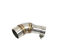 Silenciador Escape Compatible Con Yamaha Para YZFR25 Para YZFR3 Para MT-03 Para Escape Motocicleta 51 Mm Conexión Del Sistema Para Escape Silenciador Tubo De Enlace Intermedio Modificado