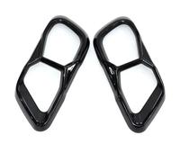 Silenciador Escape Garganta Para X5 G05 X6 G06 X7 G07 2019-2024 Tubo De Escape Silenciador Embellecedor Externo Acero Inoxidable Negro Boquilla De Portón Trasero