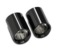 Silenciador Escape Garganta Para Z4 G29 Xdrive 20i 30i 2019-2024 2 Piezas/lote De Cubierta Silenciador De Tubo De Escape De Coche, Color Negro