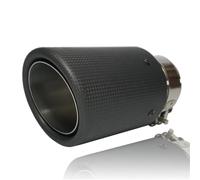 Silenciador Escape Garganta Silenciadores De Tubo De Escape De Acero Inoxidable, Fibra De Carbono Mate, Puntas De Silenciador, Accesorios Para Automóviles