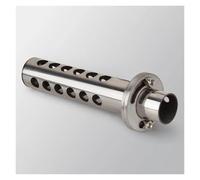 Silenciador Escape Moto Escape Motocicleta DB Killer Acero Inoxidable Con Válvula Giratoria Inserto Deflector Silenciador Compatible Con Tamaños 48 51 Mm(Thin 48mm)