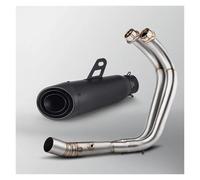 Silenciador Escape Moto Para MT07 FZ07 Para XSR700 TRACER 7 R7 2014-2025 Proyecto Colector Escape Silenciador Con Sistema Escape Completo DB Killer Motocicleta(B 14-24 ONE O2S)