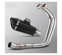 Silenciador Escape Moto Para MT07 Para XSR700 FZ07 Tracer 7 R7 2014-2025 Sistema Completo Escape Motocicleta Modifique Silenciador Tubo Delantero Con DB Killer Escape(B 14-24 One O2S)