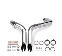 Silenciador Escape Moto Para Softail Para Sportster 883 1200 Sistema Escape Motocicleta Escape Sportster Escape Motocicleta XL883 Codo Bicicleta(Type-B)