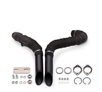 Silenciador Escape Moto Para Softail Para Sportster XL883 883 1200 Escape Motocicleta Escape Sportster XL883 Codo De Bicicleta(D with hear shield)