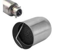 Silenciador Escape Moto,Silenciador Extraíble Acero Inoxidable Resistente a Altas Temperaturas,Universal para Tubo Escape Moto DB Killer con Silenciador 60 mm