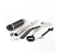 Silenciador Escape Moto Sistema Completo De Escape Motocicleta Para Cross Cub110 CC110 2018-2023 Silenciador Tubo Delantero Modificado.(B)