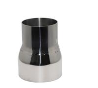 Silenciador Escape Motocicleta Adaptador reductor recto universal acero inoxidable para silenciador de escape coche y motocicleta, tubería soldada, disponible en varios tamaños