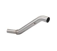 Silenciador Escape Motocicleta Codo de acero inoxidable para escape motocicleta Escape Moto 51 mm, tubo enlace central, para NS200, para Bajaj y para Pulsar