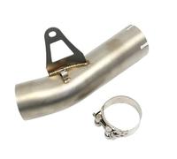 Silenciador Escape Motocicleta para Motocicleta S1000RR 2009-2016, Silenciador De 60 Mm, Tubo De Enlace Intermedio, Silenciador De Escape Que Reduce La Potencia