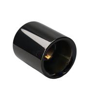 Silenciador Escape Para Coche Punta Tubo Escape Sistema Escape Para Mazda 3 Para Atenza 6 Para Axela CX-3 CX-4 CX-5 CX7 CX8 CX5(Black)