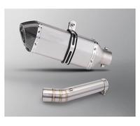 Silenciador escape Para FZS 600 Para Fazer 1998 1999 2000 2001 2002 2003 Tubo Escape Deslizante Motocicleta Silenciador Central(B)