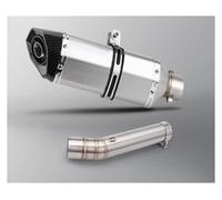 Silenciador escape Para FZS 600 Para Fazer 1998 1999 2000 2001 2002 2003 Tubo Escape Deslizante Motocicleta Silenciador Central(GRAMO)