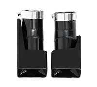 Silenciador Escape Para Land Para Rover Para Defender L663 1 Par De Puntas De Escape Tubo Escape De Acero Inoxidable Negro Boquilla De Punta De Silenciador Cuadrado Garganta Cola(Escribe un)