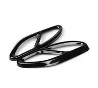 Silenciador Escape Para Una Clase W176 B W246 Para W212 W213 W205 X253 C180 Silenciador De Punta De Escape Cubierta De Tubo Trasero(Black)