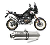 Silenciador Escape Storm by Mivv Oval Acero Honda CRF 1100 L Africa Tw 2020 2026