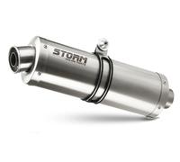 MIVV Silenciador de escape Storm Oval Acero inoxidable – KTM 890 SMT 2023