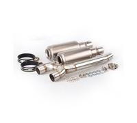 Silenciador Escape Tubo De Escape De Motocicleta De 51 Mm para FZ6S FZ6N, Codo De Escape, Tubo Intermedio, Deslizamiento Completo para FZ-6N FZ-6S FZ6.