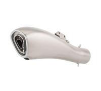 Silenciador Escape Universal Para Motocicleta Con Conector 51 Mm/61 Mm Para R15 V4 XSR125 CBR250RR YZF R7(Bianco)