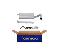HELLA 8LD 366 026-701 Silenciador posterior - Easy2Fit Kit - posterior - dos piezas - Juego con accesorios de montaje
