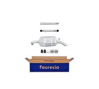 HELLA 8LD 366 029-921 Silenciador posterior - Easy2Fit Kit - posterior - tres piezas - Juego con accesorios de montaje