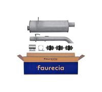 HELLA 8LD 366 034-101 Silenciador posterior - Easy2Fit Kit - posterior - dos piezas - Juego con accesorios de montaje