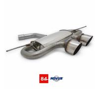 VW Golf 6 Silenciador Deportivo R-Look 2x100MM Diseño-ms Acero Inoxidable
