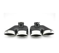 Silenciador Garganta Para Coche Clase S W220 S430 S500 S320 S350 AMG 2000-2005 Puntas Silenciador Tubo Escape Acero Inoxidable