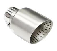 Silenciador Garganta Para VW GTI MK7 Para Golf 7 Boquilla 60MM 63mm Punta Silenciador 1 Pieza Tubo Sistema Escape Acero Inoxidable Mate Universal(Id60mmod89mm)