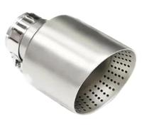 Silenciador Garganta Para VW GTI MK7 Para Golf 7 Boquilla 60MM 63mm Silenciador 1 Pieza Tubo De Escape Acero Inoxidable Mate Universal(Id51mmod89mm)