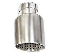 Silenciador Garganta Para VW GTI MK7 Para Golf 7 Boquilla 60MM 63mm Silenciador 1 Pieza Tubo Escape Acero Inoxidable Mate Para Automóvil(Id60mmod114mm)